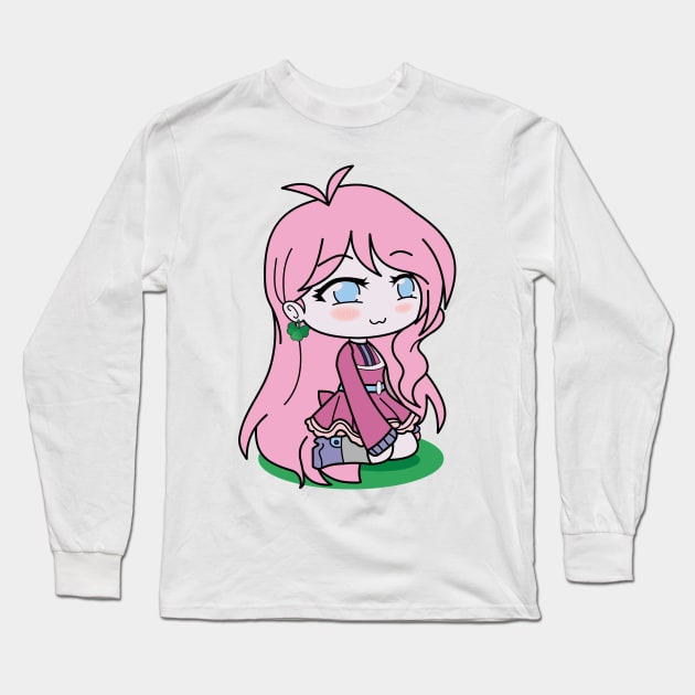 Gacha Life Series - Ava cheerful girl Long Sleeve T-Shirt by UwU Kitty